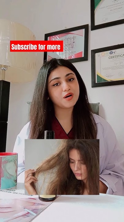damage-dried-hair-fall-solution-haircare-skincare-beauty-reels