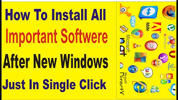 Install All Apps & Software with One Click for Windows PC @sublimepakistan