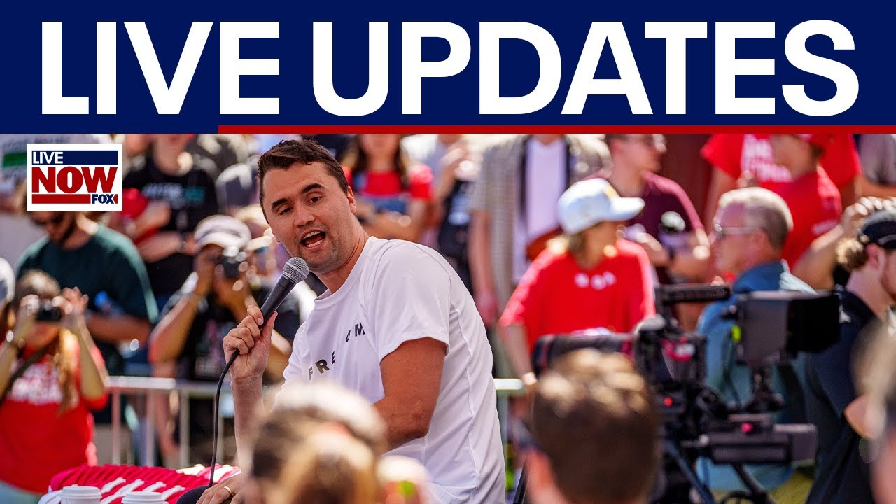 LIVE NEWS: FBI update on Charlie Kirk assassination manhunt, latest updates