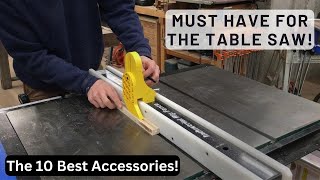 The Best Table Saw Accessories Money Can Buy! Pt. 2