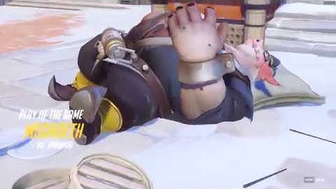 Roadhog Nepal Environmental Kill POTG (bonus NanoBastionTank kill too!)