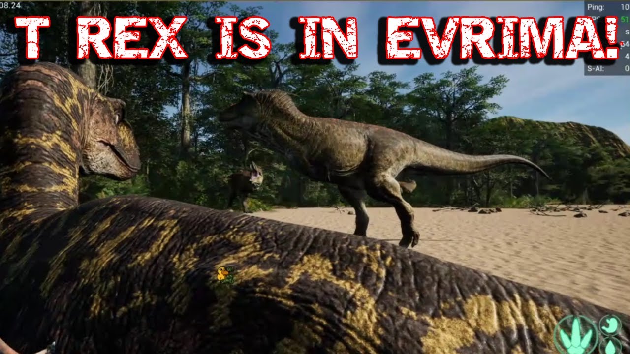 The Isle Evrima - T Rex AI Being Worked on and More - YouTube
