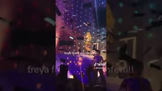 The confetti has little stars in it too for the S.A.T @freyaskye @JackGrayMusic #starsalign #z5