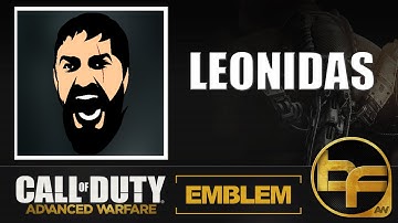 COD Advanced Warfare Emblem Tutorial #107  - Leonidas