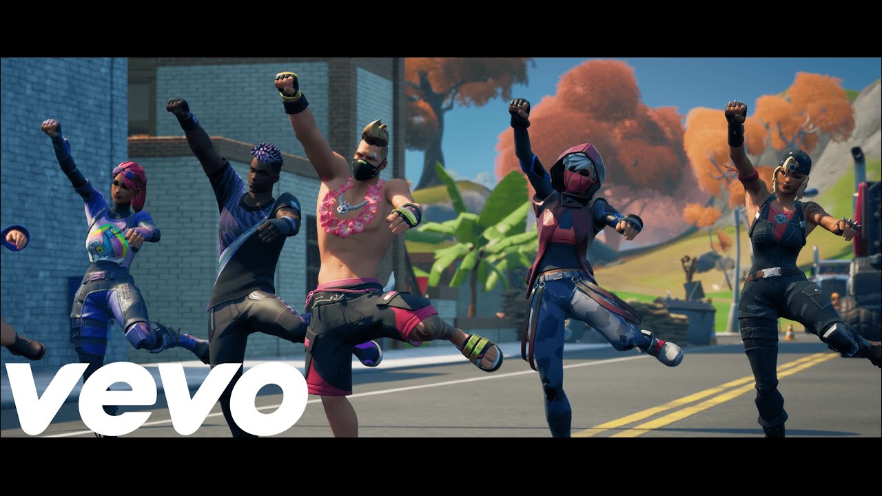 Ayo  Teo   Fly N Ghetto Official Fortnite Music Video  My World Emote