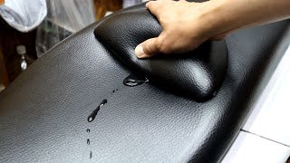 初代PCXシートの水漏れ対策【PCX125 JF28】