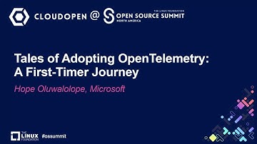 Tales of Adopting OpenTelemetry: A First-Timer Journey - Hope Oluwalolope, Microsoft