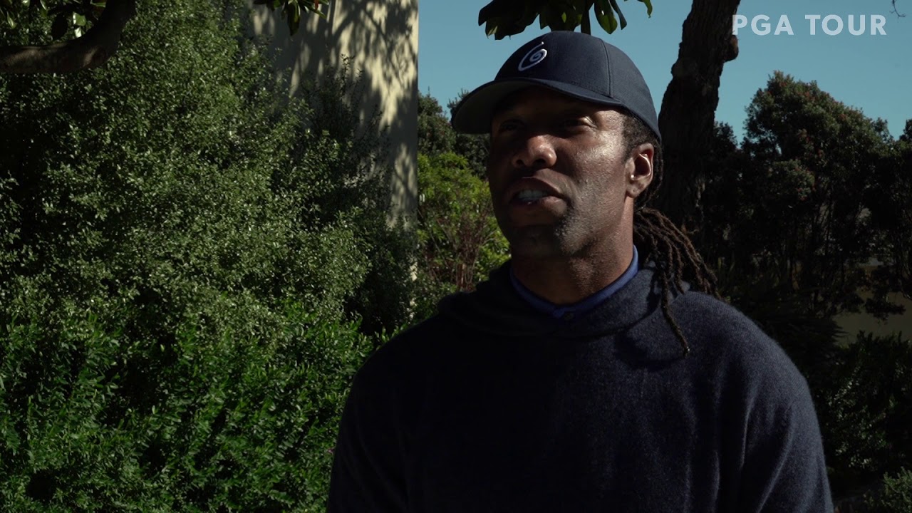 Larry Fitzgerald At The Pebble Beach Pro-Am