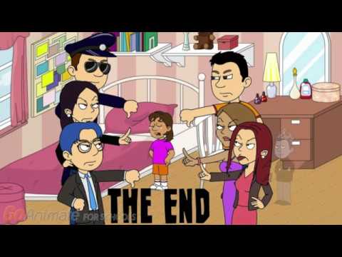 Dora Tries To Ground Caillou / Fails and gets Grounded