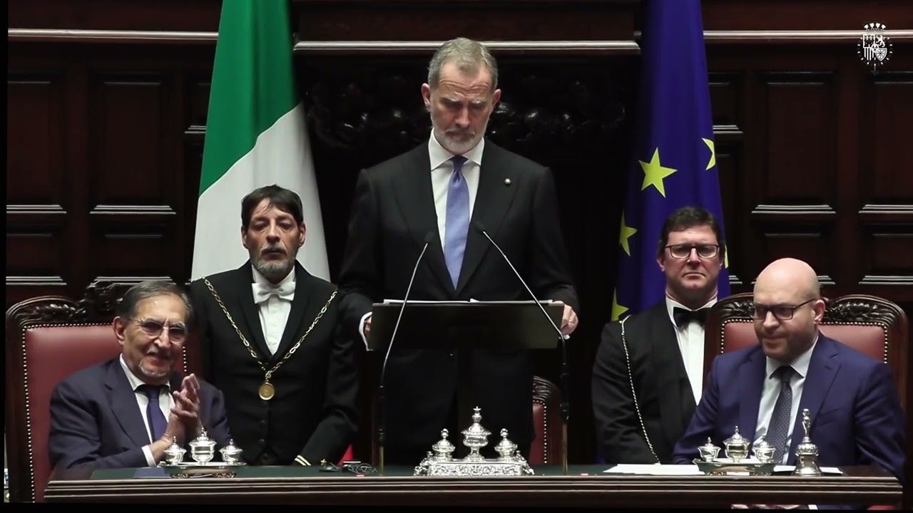 Palabras de S.M. el Rey ante los Diputados y Senadores en el Parlamento Italiano