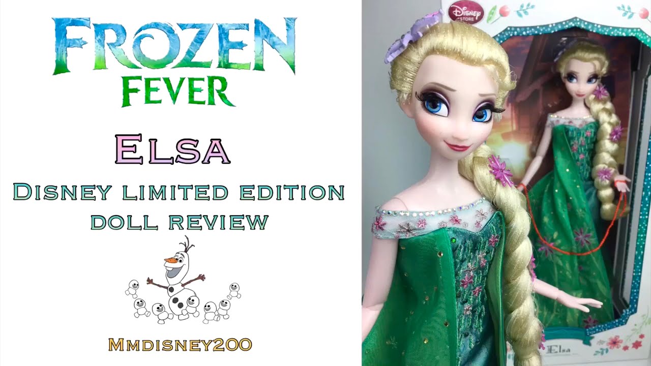 Disney Frozen 10th Anniversary Anna and Elsa Limited Edition Doll Set