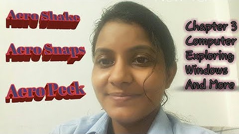 Computer Ch 3 Exploring Windows And More