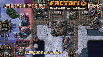 Josh and Dima play Factorio Space Age, Ep #57 Aquilo science is top tier