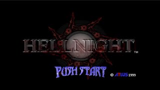 Hellnight - Sony PlayStation - Intro & Title Screen