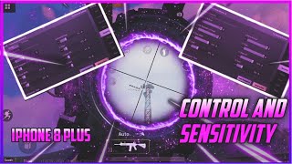 Controls and sensitivity ⚡️⚡️| Special Video | || iPhone 8 plus ||