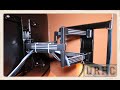 Mounting A 75 Inch Samsung TV Using A Sanus SLF226 Mount From Costco