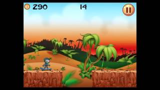 Amazing Skateboard Adventure With Ninja Baby IOS Gameplay screenshot 2