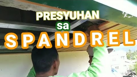 SPANDREL : LABOR AND MATERIAL COSTING