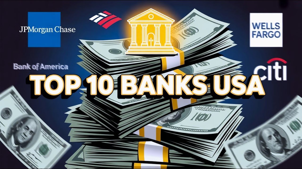 “America’s Banking Giants | Top 10 Banks Ranked”👍