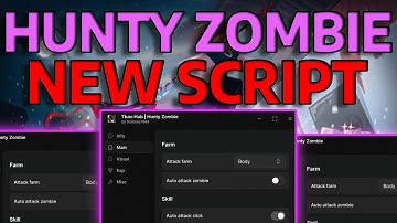 [2025] Hunty Zombie New Script – | Auto Farm  Kill Aura | ESP | Auto Skill | Keyless