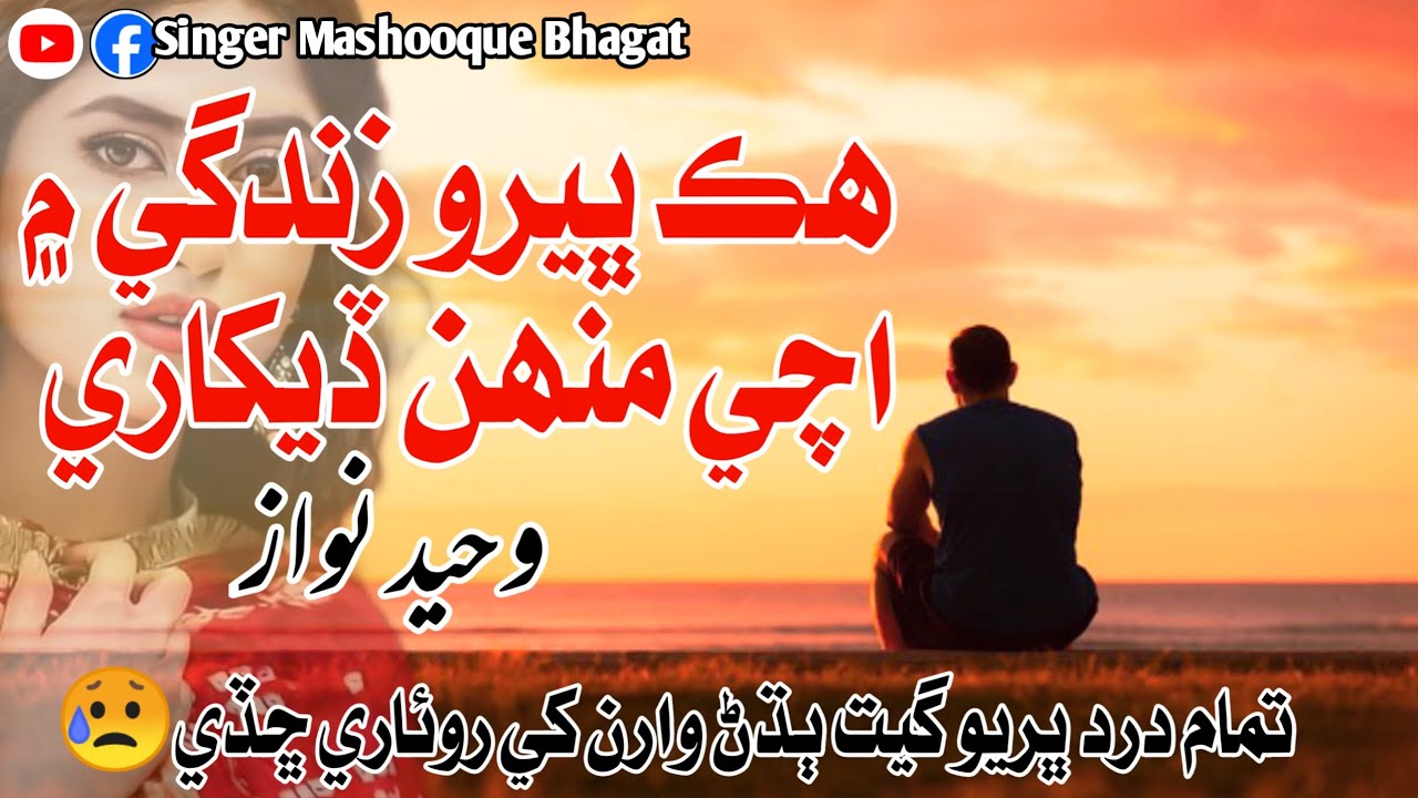 Singer Waheed Nawaz New Mafil Song هڪ ڀيرو زندگي ۾ اچي منهن ڏيکاري