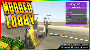 GTA 5 ONLINE - MODDED FUN LOBBY #11 - MOD MENU TROLLING/FUN (GTA 5 MODS)