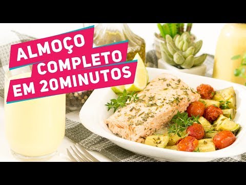 ALMOÇO COMPLETO EM 20 MINUTOS - Receitas de Minuto 401