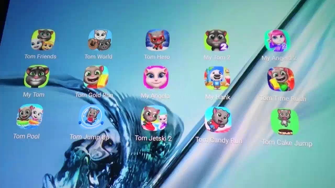 (Throwback) My Talking Tom Friends, Tom Friends World. Tom Hero, Tom Cake Jump, Tom Jump Up etc