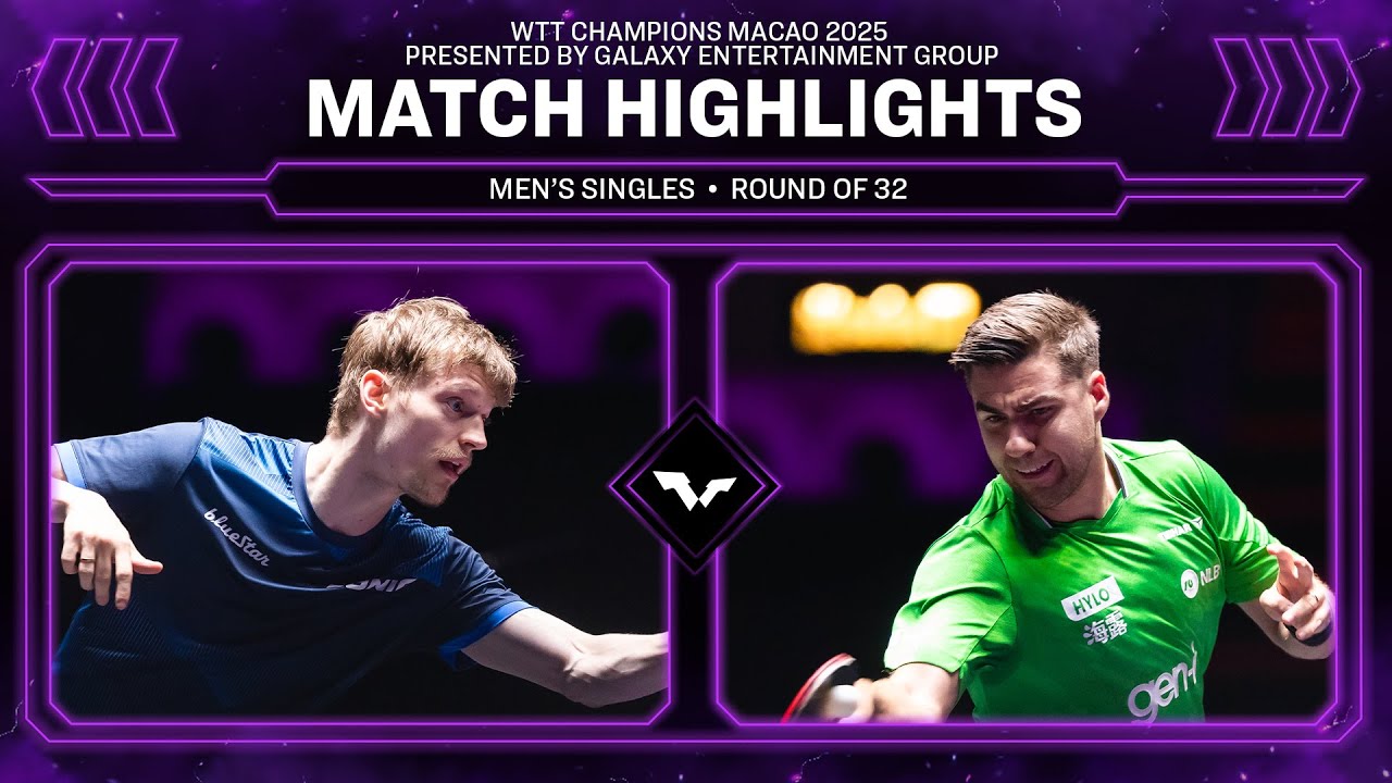 Anders Lind vs Darko Jorgic | MS R32 | #WTTMacao 2025 - YouTube
