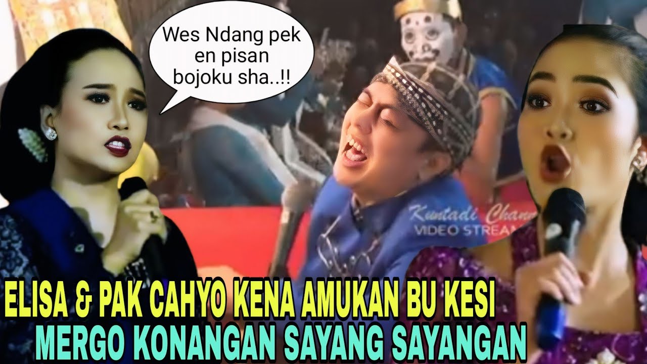 Elisa & pak cahyo di amuk Bu kesi Mergo konangan sayang sayangan Karo Elisa