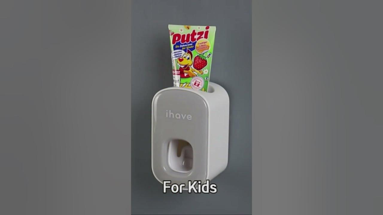iHave Toothpaste Dispenser science gadget experiment shorts technology toy YouTube