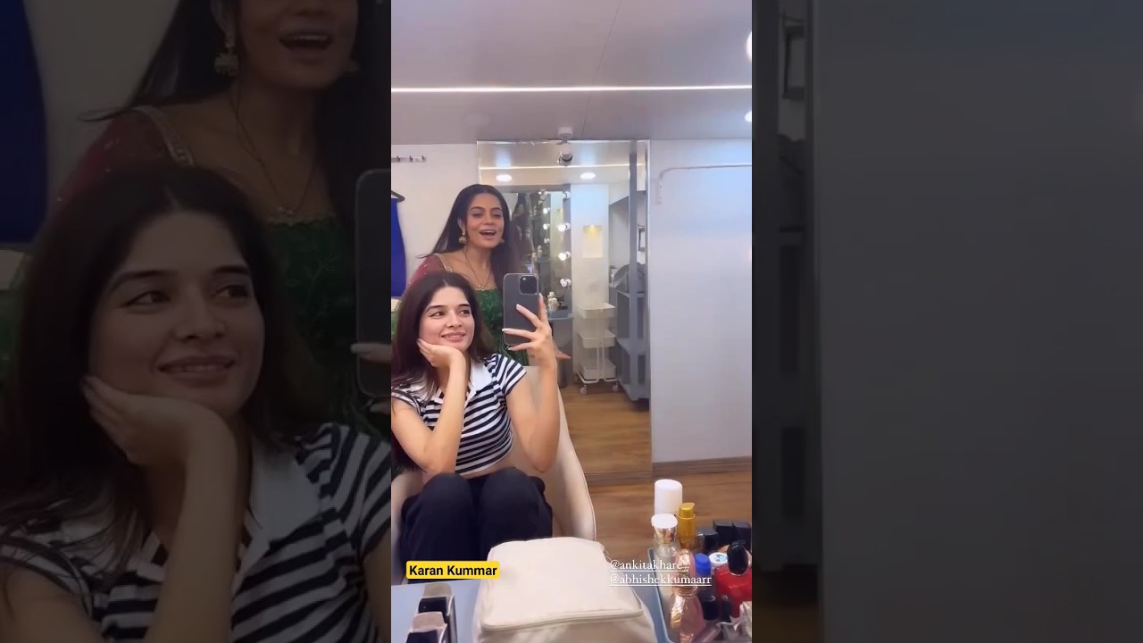 Bhavika Sharma & Ankita khare funny reels 😂 gum hai kisi ke pyar mein Savi & Harini's fake Acting