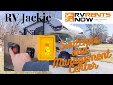 Switches and Management Center RV Jackie