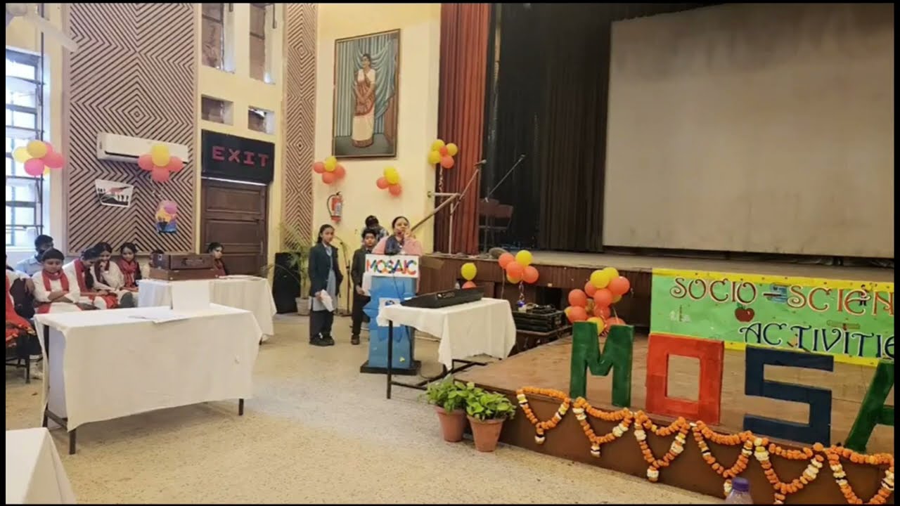 MOSAIC A SOCIO SCIENCE FAIR | PART 3 | BMVB ASMA SECOND SHIFT| BMVB ASMA