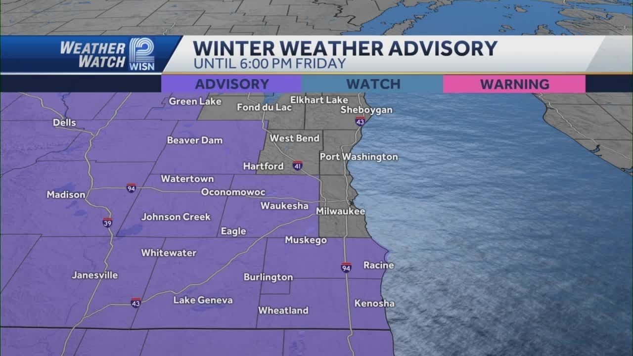 Winter weather advisory - YouTube