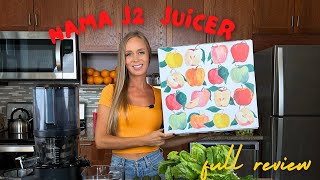 This JUICER Will Make You WANT To JUICE! New Nama J2 Unbox & FULL REVIEW!