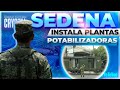 Sedena instala plantas potabilizadoras en Benito Juárez | Noticias con Crystal Mendivil