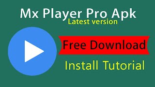 Mx Player Pro Apk Free Download | Latest Version Install Tutorial screenshot 4