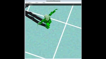 lamba walk on Go Simulation curve mode r=500mm pace=0.2s