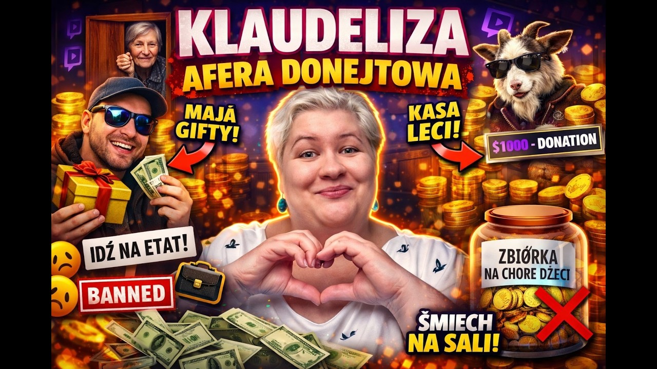 Klaudeliza afera donejtowa piosenka