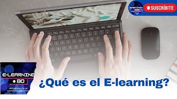 ¿Qué es el e-learning?