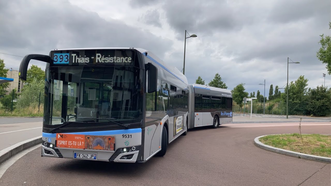 Bus RATP — Ligne 393 — Sucy Bonneuil — Thias Résistance — SU18 GNV — N•9531
