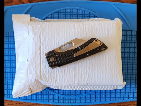 I got a package from Off-Grid Knives, but it isn't a knife....