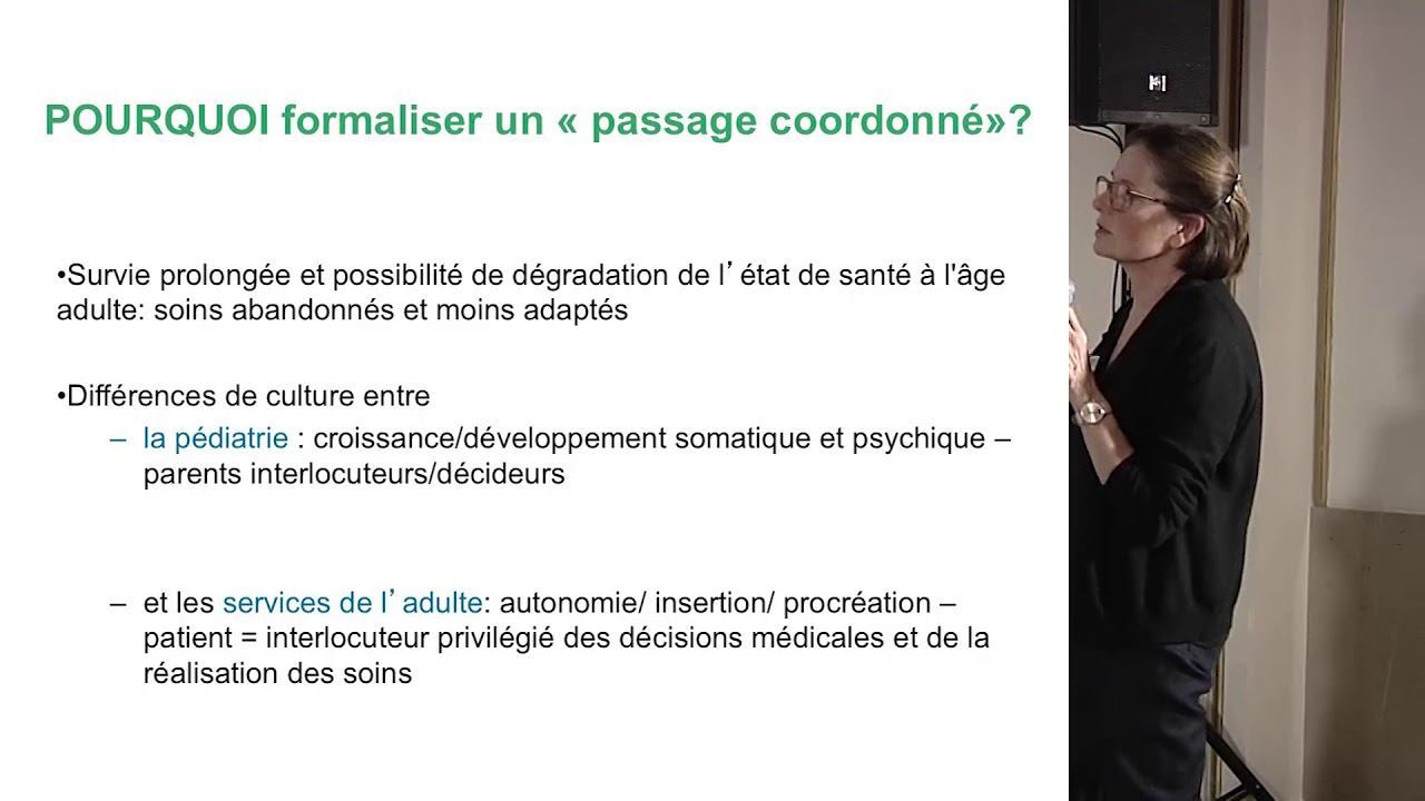Passage à l’âge adulte. La période de tous les dangers - Présentation du Dr Véronique Forin