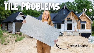 Installing Shower Tile (First Time) | Building a House Ep. 18