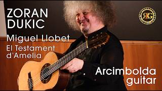 Reg 2026 Zoran Dukic Plays The Arcimbolda Guitar M. Llobet El Testament Damelia