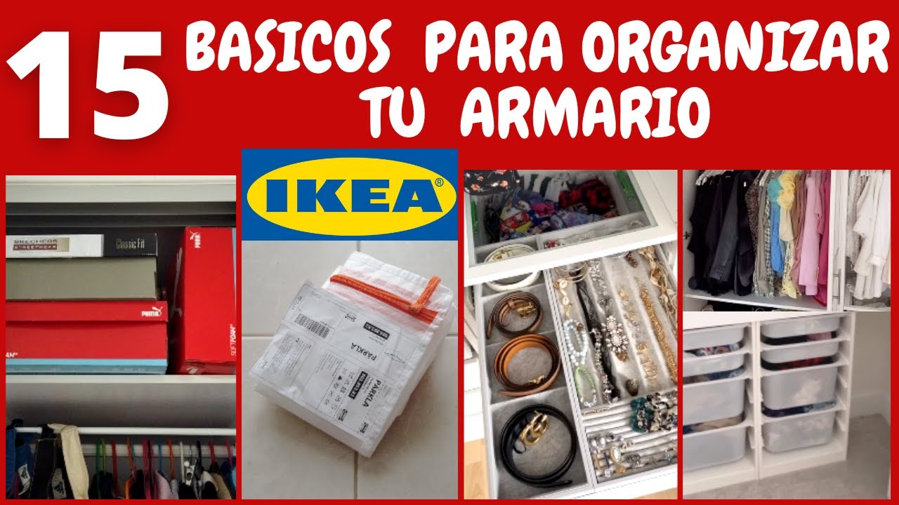 Orden en casa - Guía para organizar armarios - IKEA