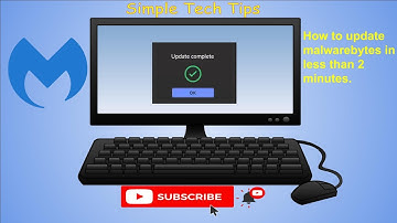 How to update Malwarebytes in less than 2 minutes.