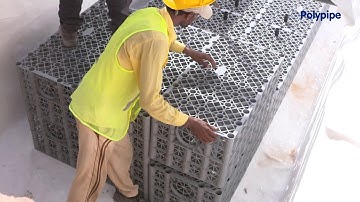 Polystorm Geocellular Solution Easy Installation
