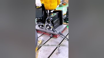 Hydraulic servo system with motion controller can achieve accuracy of 1-5 wires#hydraulic #servo